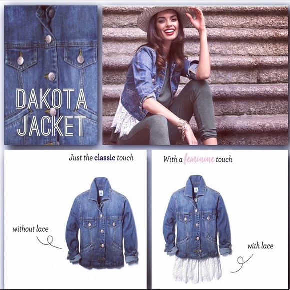 cabi dakota denim jacket